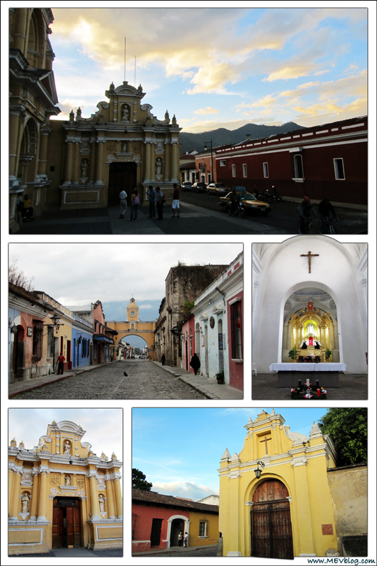 The Arch of Santa Catalina, Antigua, Guatemala, Santa Catalina monastery, San Francsico el Grande, Catedral de San José , Antigua Guatemala Cathedral