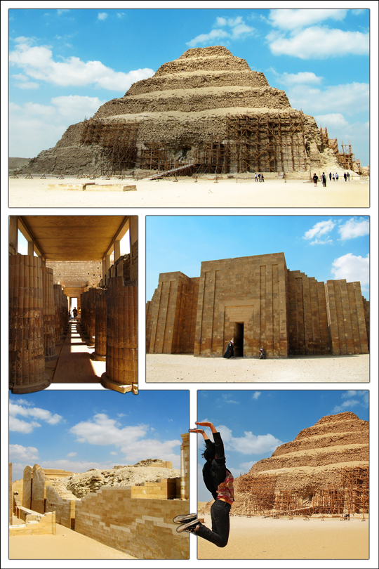 saqqara step pyramid อิมโฮเทป โซเซอร์
