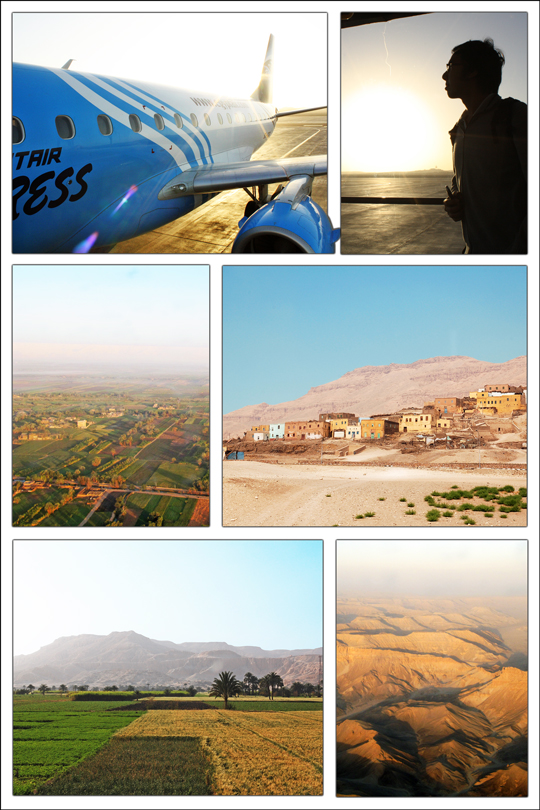 Egypt air , luxor