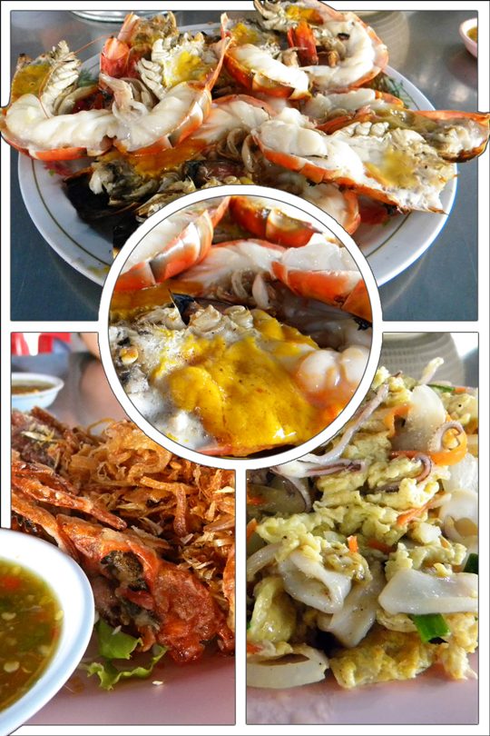 กุ้งแม่น้ำ ตลาดกลางกุ้ง อยุธยา