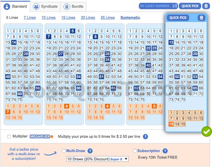 lottery online